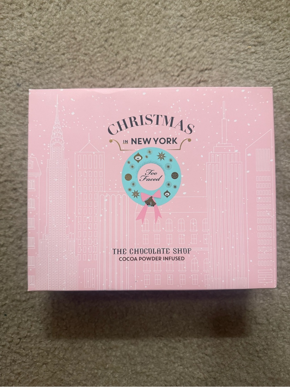 Too Faced “The Chocolate Shop” Christmas in New York 2016 Holiday Palette (New)